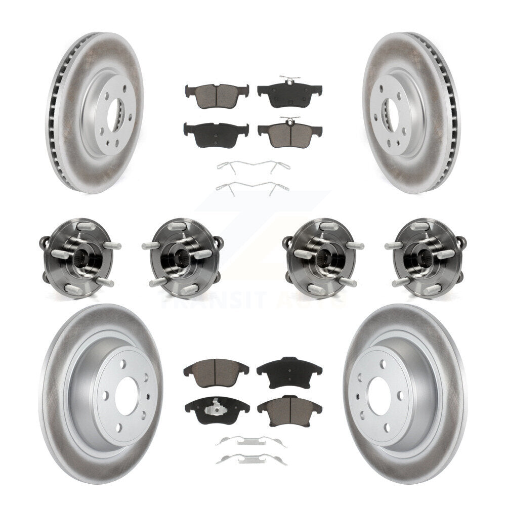 [Avant + Arrière] Kit d'ensemble roulement de roue et moyeu pour Ford Fusion KBB-120679