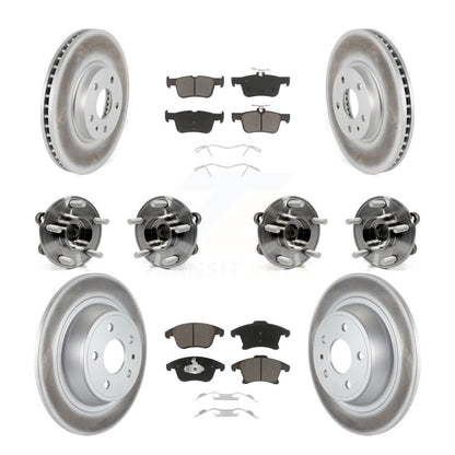 [Avant + Arrière] Kit d'ensemble roulement de roue et moyeu pour Ford Fusion KBB-120679