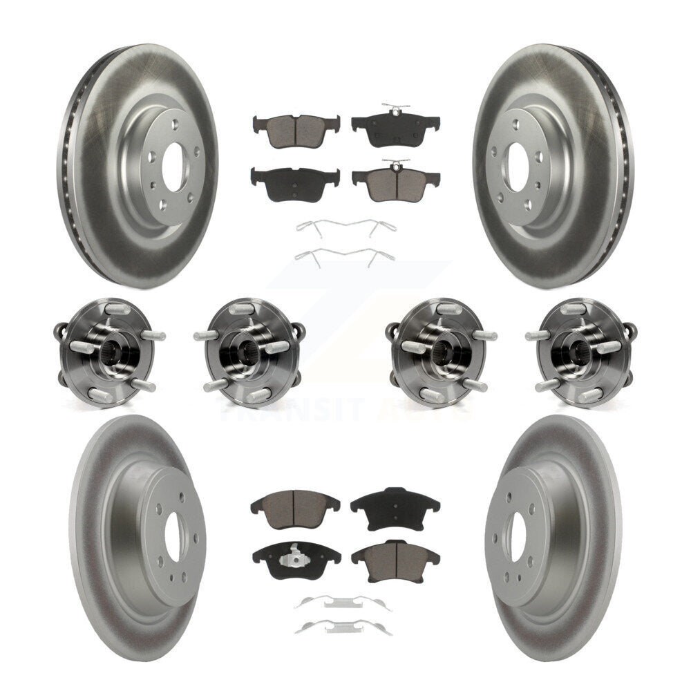 [Avant + Arrière] Kit d'ensemble roulement de roue et moyeu pour Ford Fusion Lincoln MKZ KBB-120680