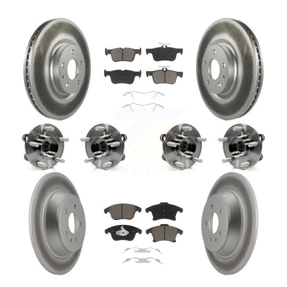 [Avant + Arrière] Kit d'ensemble roulement de roue et moyeu pour Ford Fusion Lincoln MKZ KBB-120680