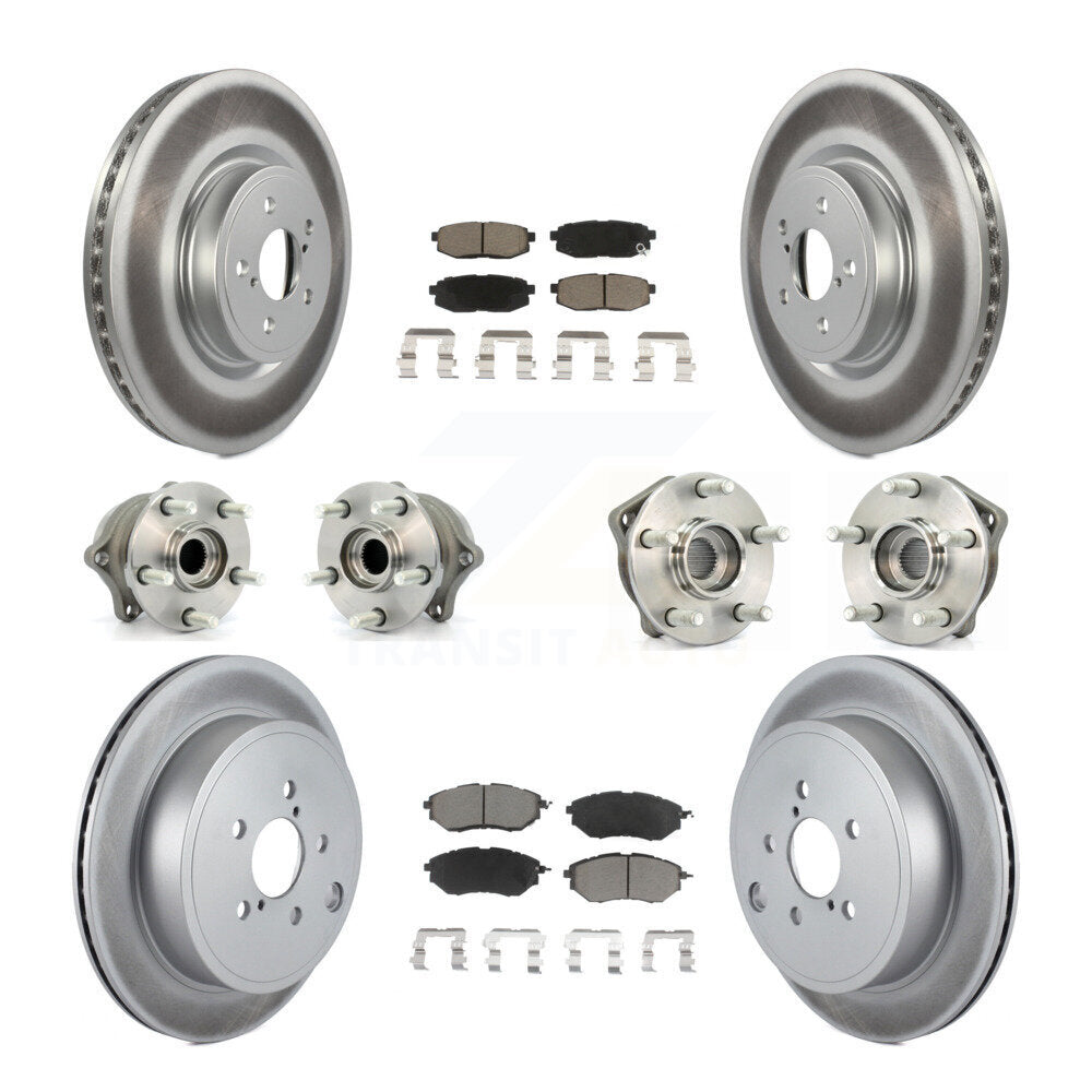 [Avant + Arrière] Kit d'ensemble roulement de roue et moyeu pour Subaru Outback Legacy KBB-120688