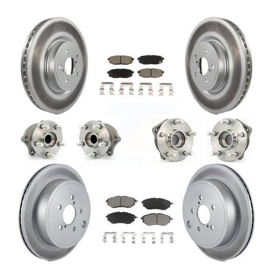 [Avant + Arrière] Kit d'ensemble roulement de roue et moyeu pour Subaru Outback Legacy KBB-120688
