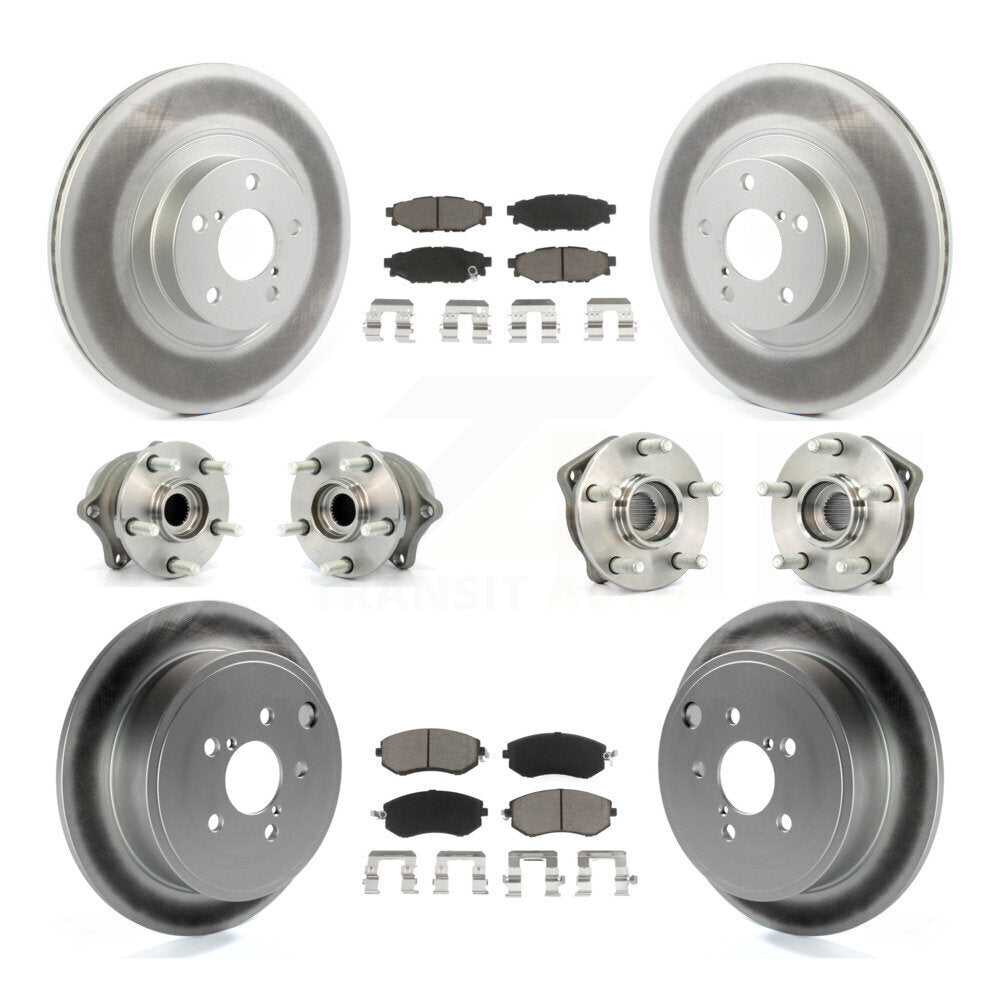 [Avant + Arrière] Kit d'ensemble roulement de roue et moyeu pour Subaru Outback Impreza Forester Legacy KBB-120689