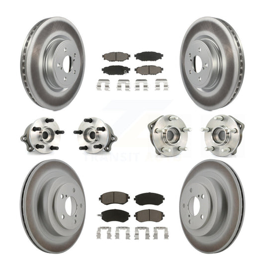 [Avant + Arrière] Kit d'ensemble roulement de roue et moyeu pour Subaru Legacy KBB-120690