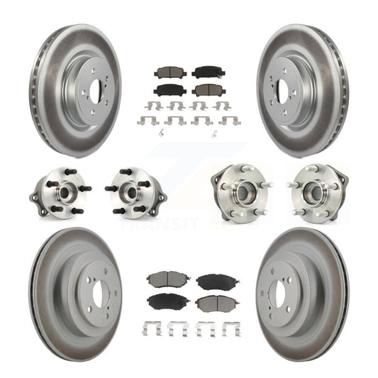 [Avant + Arrière] Kit d'ensemble roulement de roue et moyeu pour Subaru Legacy KBB-120691