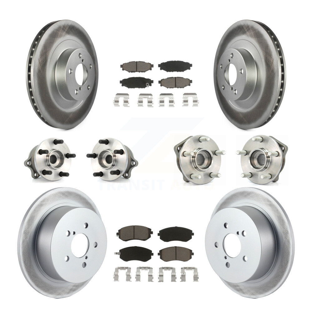 [Avant + Arrière] Kit d'ensemble roulement de roue et moyeu pour 2005 Subaru Outback Legacy KBB-120693