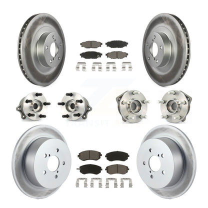 [Avant + Arrière] Kit d'ensemble roulement de roue et moyeu pour 2005 Subaru Outback Legacy KBB-120693