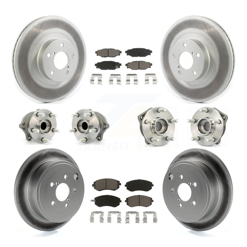 [Avant + Arrière] Kit d'ensemble roulement de roue et moyeu pour Subaru Outback Forester Impreza Legacy KBB-120694