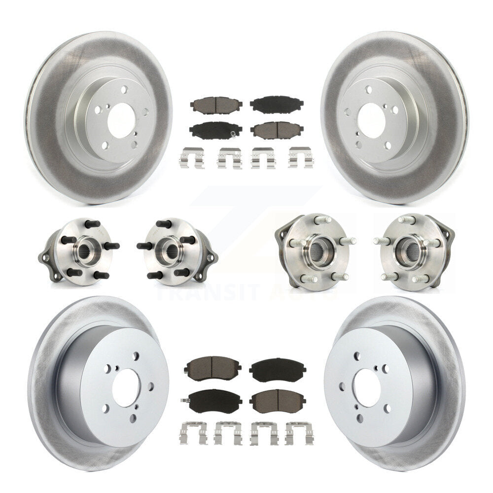 [Avant + Arrière] Kit d'ensemble roulement de roue et moyeu pour Subaru Outback Legacy avec 292mm Diameter Rotor KBB-120697