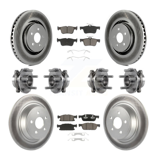 [Avant + Arrière] Kit d'ensemble roulement de roue et moyeu pour Ford Edge Lincoln MKX AWD KBB-120704
