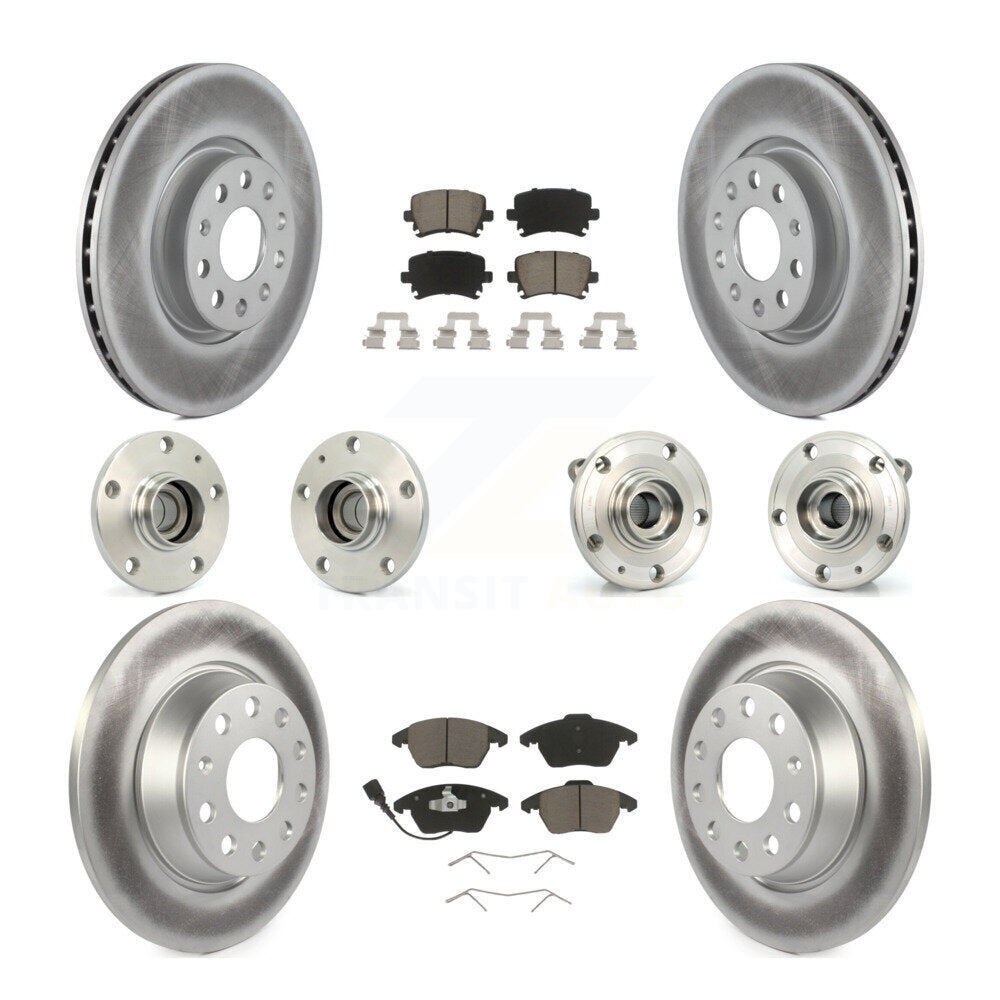 [Avant + Arrière] Kit d'ensemble roulement de roue et moyeu pour Volkswagen CC Passat KBB-120707