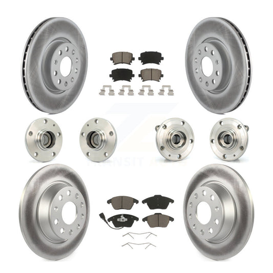 [Avant + Arrière] Kit d'ensemble roulement de roue et moyeu pour Volkswagen CC Passat KBB-120707