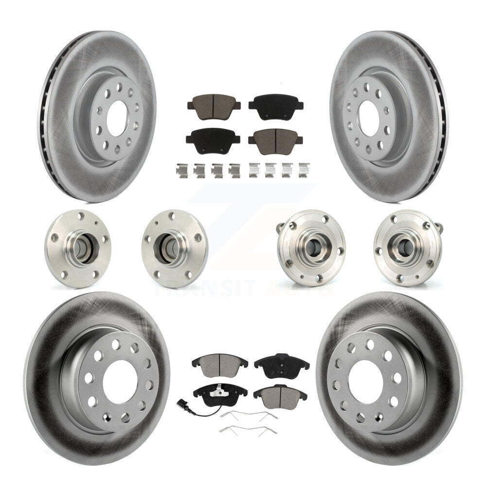 [Avant + Arrière] Kit d'ensemble roulement de roue et moyeu pour Volkswagen Passat KBB-120713