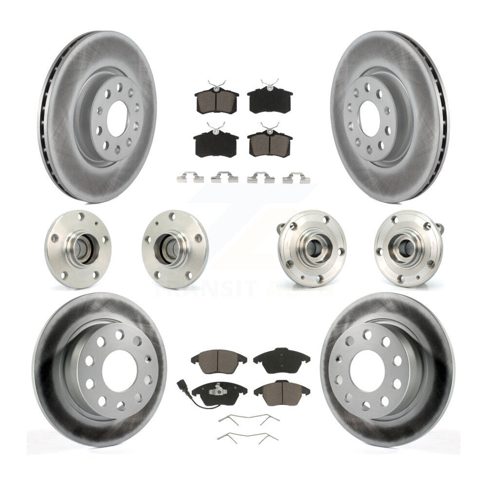 [Avant + Arrière] Kit d'ensemble roulement de roue et moyeu pour Volkswagen Jetta Beetle KBB-120714