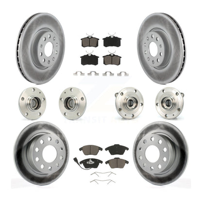 [Avant + Arrière] Kit d'ensemble roulement de roue et moyeu pour Volkswagen Jetta Beetle KBB-120714