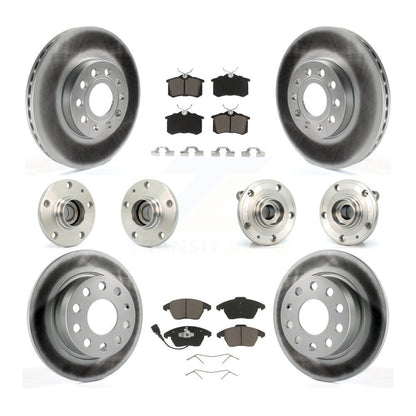 [Avant + Arrière] Kit d'ensemble roulement de roue et moyeu pour Volkswagen Jetta Beetle KBB-120715
