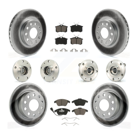 [Avant + Arrière] Kit d'ensemble roulement de roue et moyeu pour Volkswagen Jetta Beetle KBB-120715