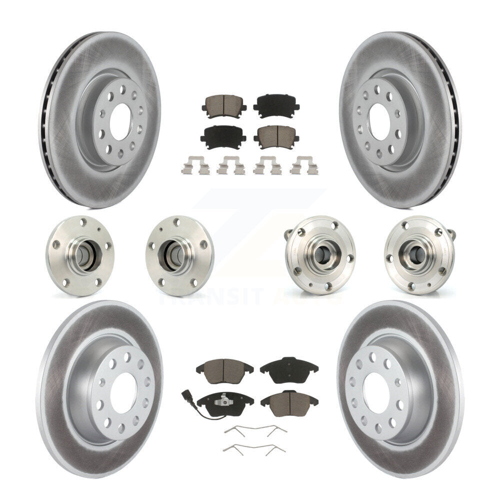[Avant + Arrière] Kit d'ensemble roulement de roue et moyeu pour Volkswagen Passat Eos KBB-120716