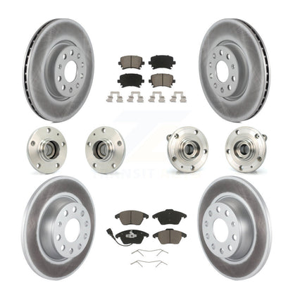 [Avant + Arrière] Kit d'ensemble roulement de roue et moyeu pour Volkswagen Passat Eos KBB-120716