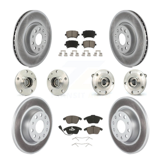 [Avant + Arrière] Kit d'ensemble roulement de roue et moyeu pour Volkswagen Passat Eos KBB-120716