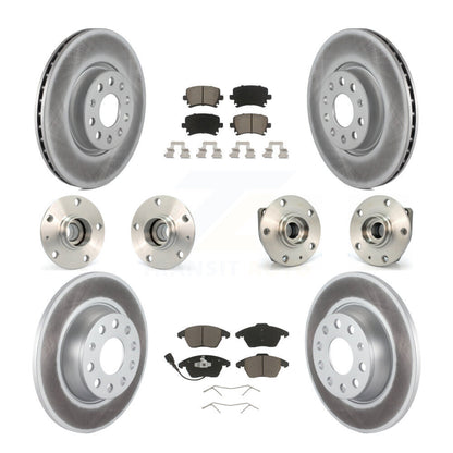 [Avant + Arrière] Kit d'ensemble roulement de roue et moyeu pour Volkswagen GTI Audi A3 KBB-120720