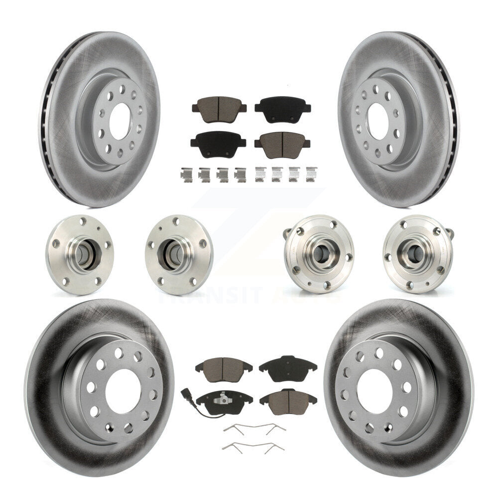 [Avant + Arrière] Kit d'ensemble roulement de roue et moyeu pour Volkswagen Beetle GTI KBB-120721