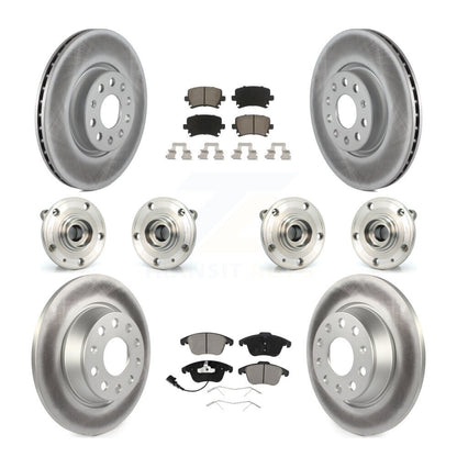 [Avant + Arrière] Kit d'ensemble roulement de roue et moyeu pour Volkswagen Tiguan Audi Q3 Quattro KBB-120723