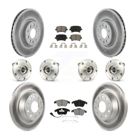 [Avant + Arrière] Kit d'ensemble roulement de roue et moyeu pour Volkswagen Tiguan Audi Q3 Quattro KBB-120723