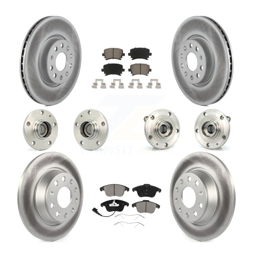[Avant + Arrière] Kit d'ensemble roulement de roue et moyeu pour Volkswagen Tiguan Audi Q3 KBB-120724