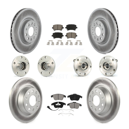 [Avant + Arrière] Kit d'ensemble roulement de roue et moyeu pour Volkswagen Tiguan Audi Q3 KBB-120724