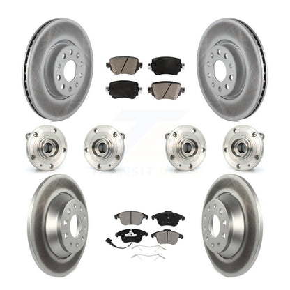 [Avant + Arrière] Kit d'ensemble roulement de roue et moyeu pour Audi Q3 Quattro KBB-120729