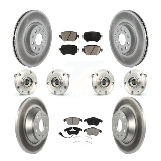 [Avant + Arrière] Kit d'ensemble roulement de roue et moyeu pour Audi Q3 Quattro KBB-120729