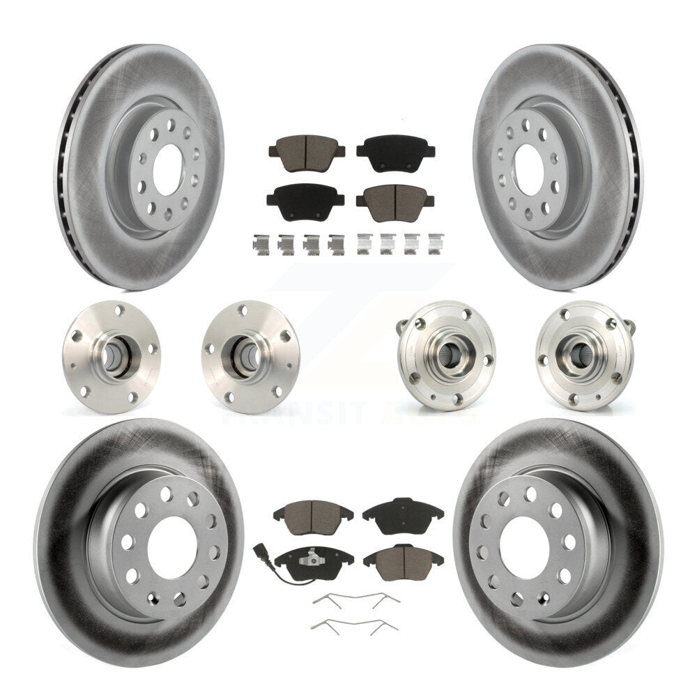 [Avant + Arrière] Kit d'ensemble roulement de roue et moyeu pour Volkswagen GTI avec 30mm bearing KBB-120736