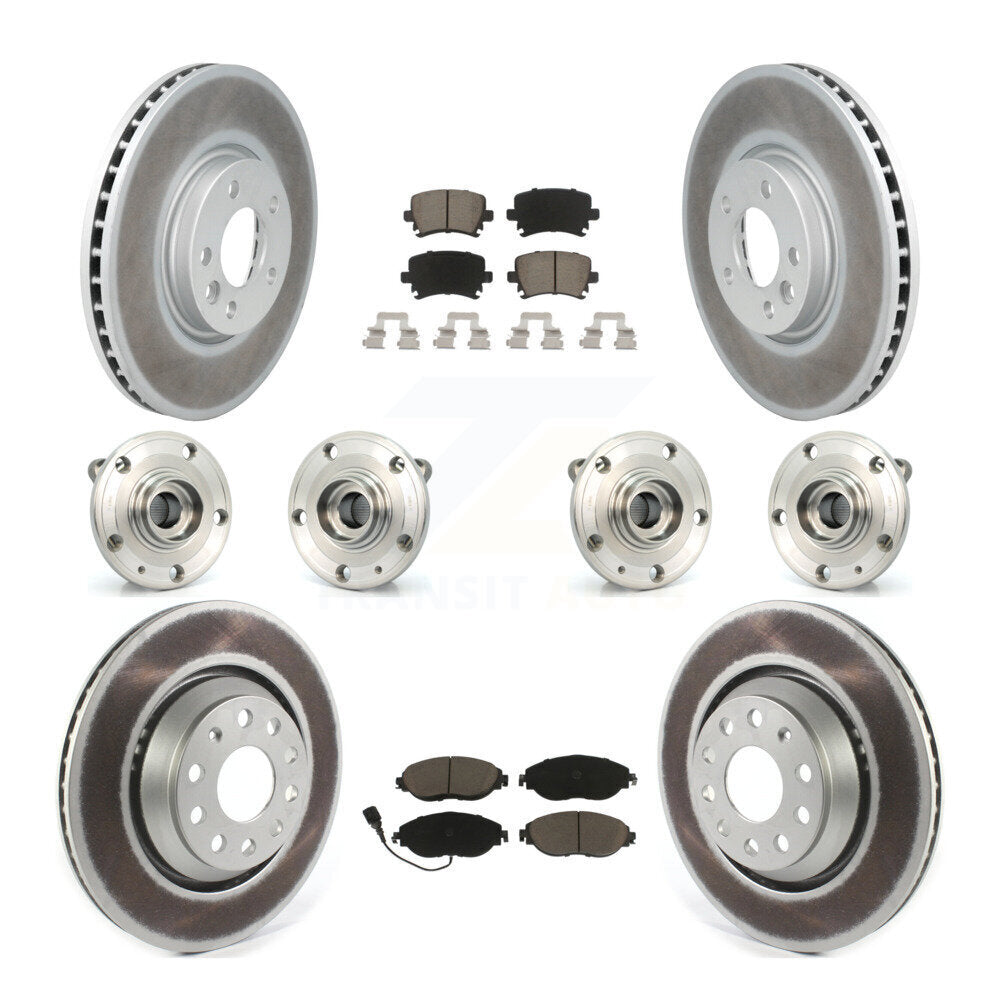 [Avant + Arrière] Kit d'ensemble roulement de roue et moyeu pour 2013-2014 Volkswagen CC AWD KBB-120739