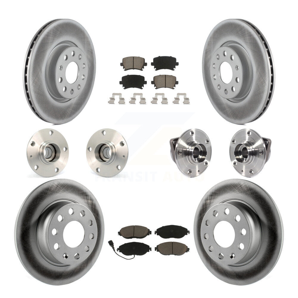 [Avant + Arrière] Kit d'ensemble roulement de roue et moyeu pour 2015 Volkswagen GTI avec Performance Package KBB-120745