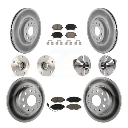 [Avant + Arrière] Kit d'ensemble roulement de roue et moyeu pour 2015 Volkswagen GTI avec Performance Package KBB-120745