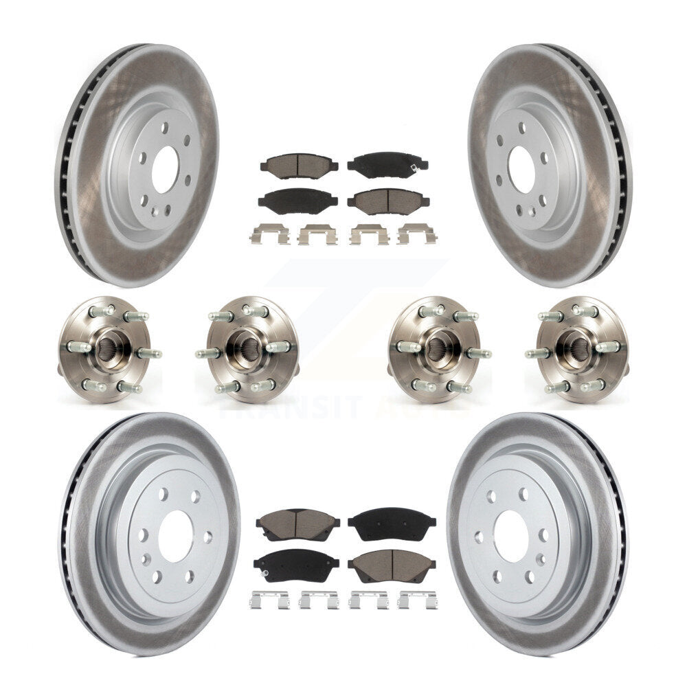 [Avant + Arrière] Kit d'ensemble roulement de roue et moyeu pour Cadillac SRX Saab 9-4X KBB-120746