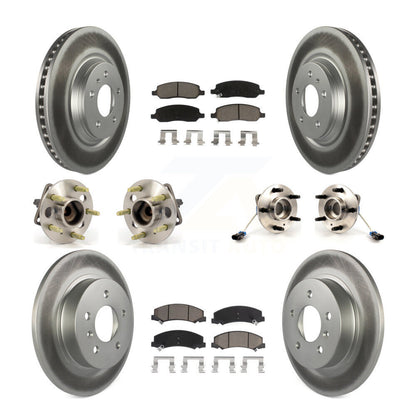 [Avant + Arrière] Kit d'ensemble roulement de roue et moyeu pour 2006-2011 Buick Lucerne 4.6L KBB-120751