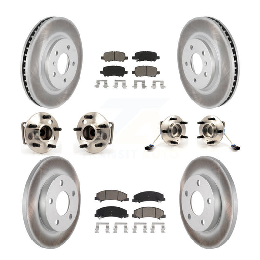 [Avant + Arrière] Kit d'ensemble roulement de roue et moyeu pour Chevrolet Impala Limited KBB-120752