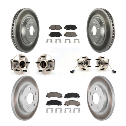 [Avant + Arrière] Kit d'ensemble roulement de roue et moyeu pour Chevrolet Impala Limited KBB-120753