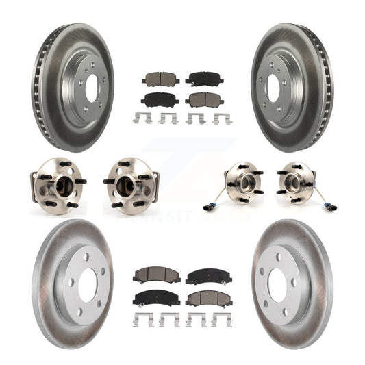 [Avant + Arrière] Kit d'ensemble roulement de roue et moyeu pour Chevrolet Impala Limited KBB-120753