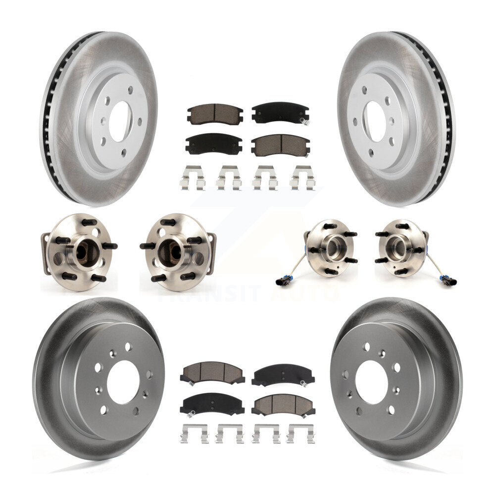 [Avant + Arrière] Kit d'ensemble roulement de roue et moyeu pour Chevrolet Impala Monte Carlo KBB-120754