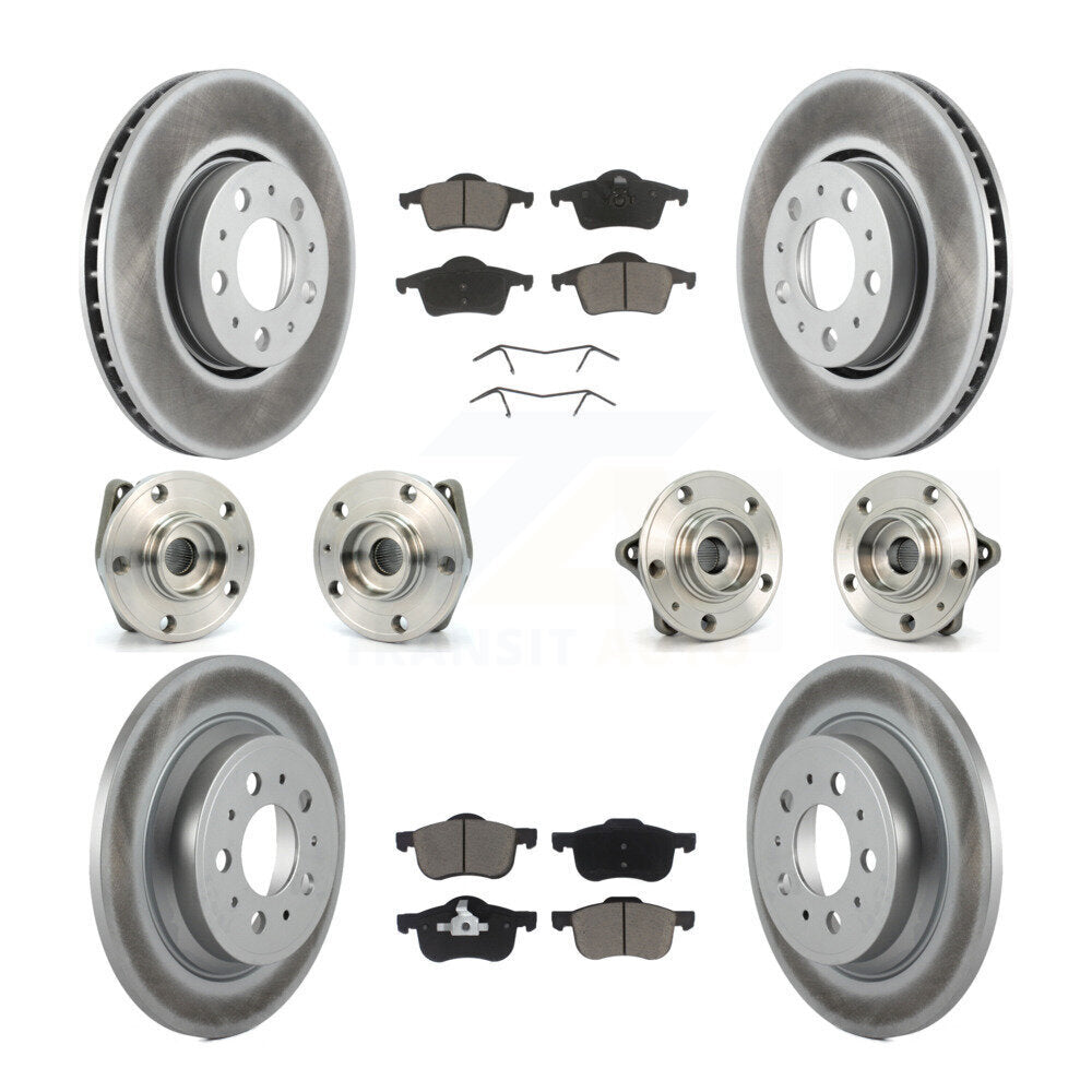 [Avant + Arrière] Kit d'ensemble roulement de roue et moyeu pour Volvo S60 XC70 V70 S80 KBB-120765