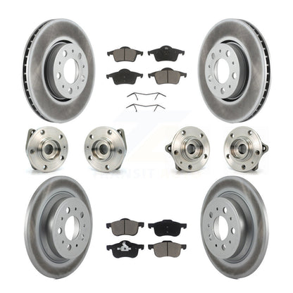 [Avant + Arrière] Kit d'ensemble roulement de roue et moyeu pour Volvo S60 XC70 V70 S80 KBB-120765
