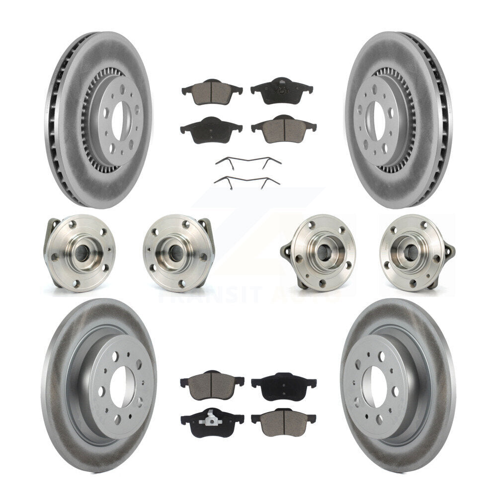[Avant + Arrière] Kit d'ensemble roulement de roue et moyeu pour Volvo S60 XC70 V70 S80 KBB-120767