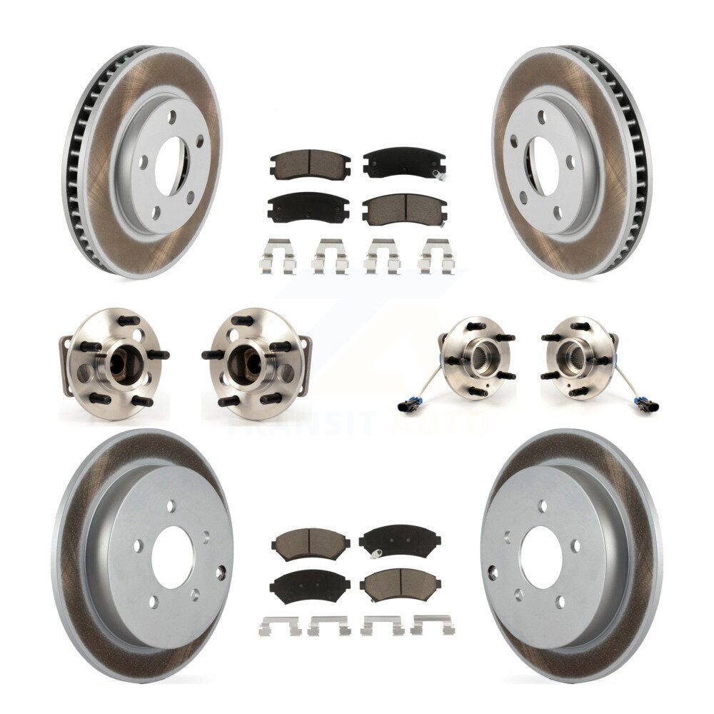 [Avant + Arrière] Kit d'ensemble roulement de roue et moyeu pour Pontiac Montana KBB-120770