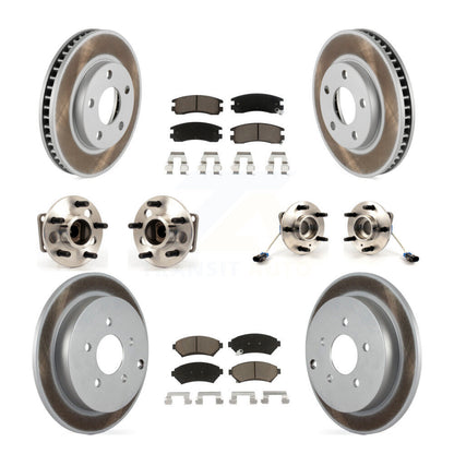[Avant + Arrière] Kit d'ensemble roulement de roue et moyeu pour Pontiac Montana KBB-120770