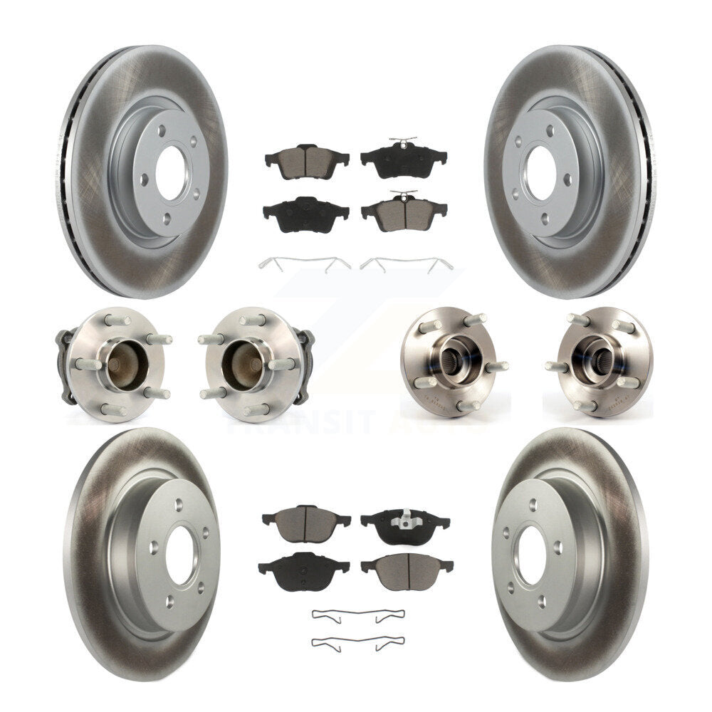 [Avant + Arrière] Kit d'ensemble roulement de roue et moyeu pour Volvo S40 C70 C30 V50 KBB-120772