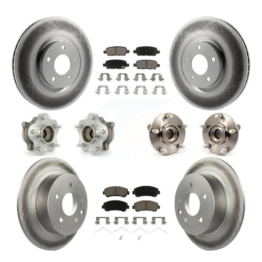 [Avant + Arrière] Kit d'ensemble roulement de roue et moyeu pour 2007-2012 Nissan Sentra SE-R Spec V avec 2.5L KBB-120775