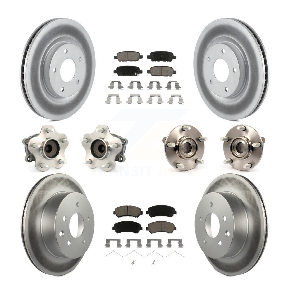 [Avant + Arrière] Kit d'ensemble roulement de roue et moyeu pour Nissan Rogue Select FWD KBB-120776